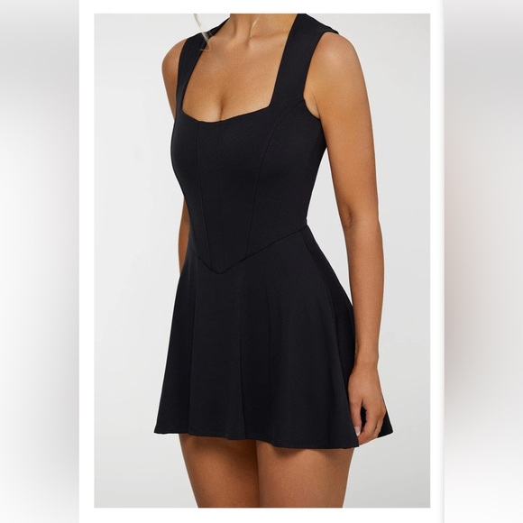 NAMA Body Butter Corset Dress Small Black - Picture 2 of 6